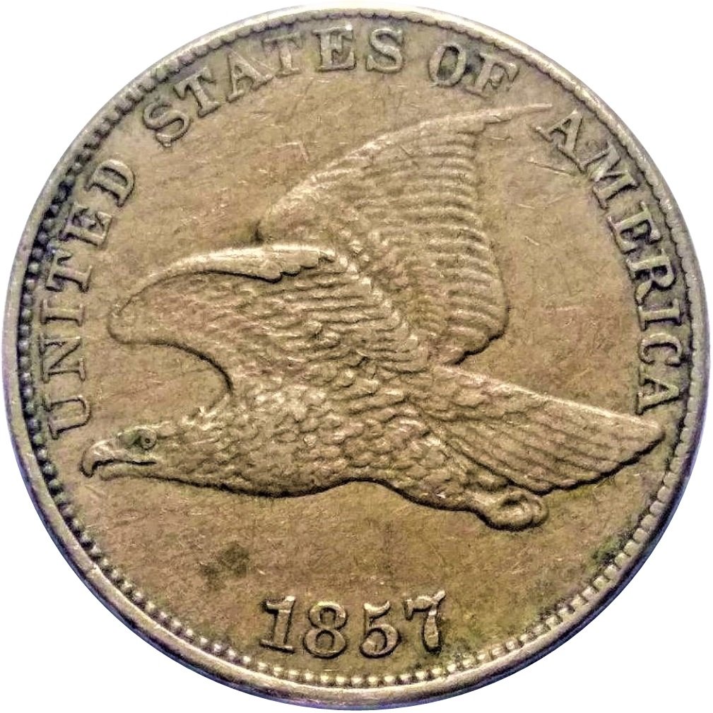 1857-Flying-Eagle-Cent-#6